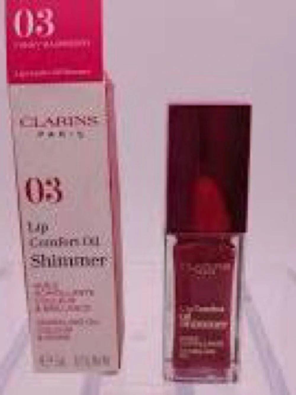 Clarins Lip Comfort Oil Shimmer: 03 Funky Raspberry - Shimmery Raspberry Pink